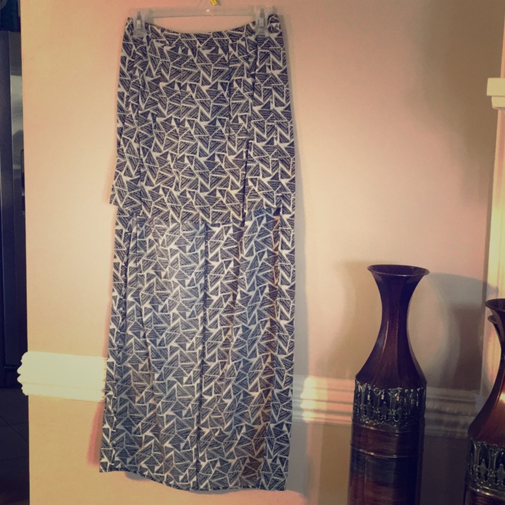 Forever 21 High low tribal women's skirt Small